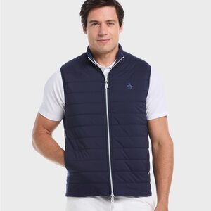 Original Penguin MEN’s REVERSIBLE INSULATED GOLF VEST L